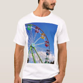 Farbiges Riesenrad T-Shirt (Vorderseite)