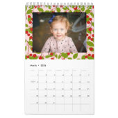 Farbiges saisonales Fruchtmuster Foto Kalender (Mär 2026)