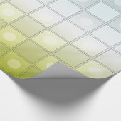 Farbiges Schachbrett-Muster Geschenkpapier (Ecke)