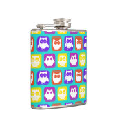 Farbiges Schellmuster Flachmann (Rechts)