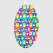 Farbiges Schellmuster Ornament (Vorderseite)