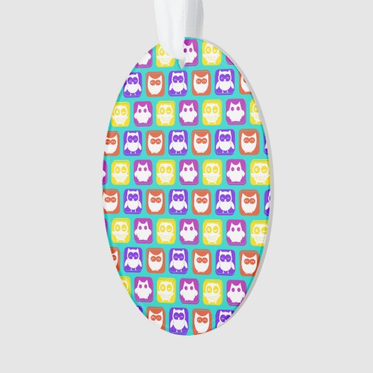 Farbiges Schellmuster Ornament (Vorderseite)