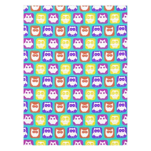 Farbiges Schellmuster Tischdecke (Vorderseite)