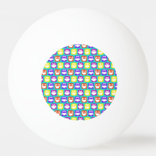 Farbiges Schellmuster Tischtennisball