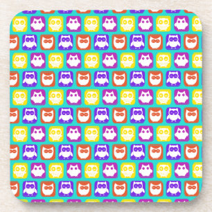 Farbiges Schellmuster Untersetzer