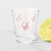 Farbiges Schießglas Schnapsglas (Rückseite)