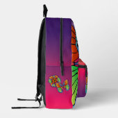 Farbiges Schmetterlingsdesign Bedruckter Rucksack (Links)