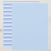 farbiges Scrapbooking-Papier blau (Vorne/Hinten)