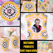 Farbiges Sechseck-Hand-Geschenktasche Große Geschenktüte