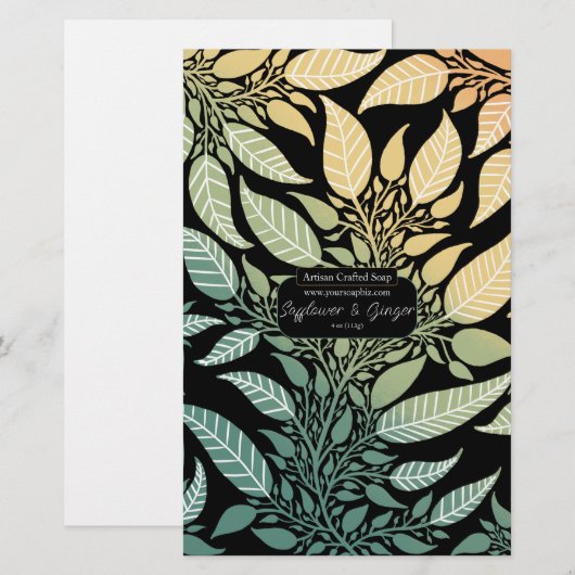 Farbiges Seifendesign-Seifenspulpapier (Vorne/Hinten)