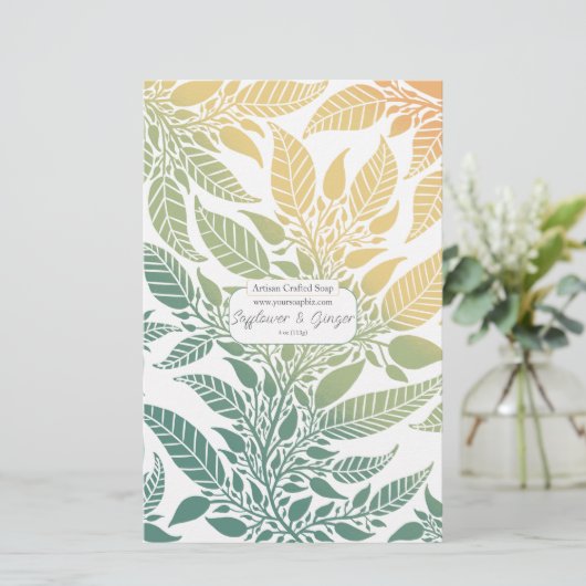 Farbiges Seifendesign-Seifenspulpapier (Stehend Vorderseite)