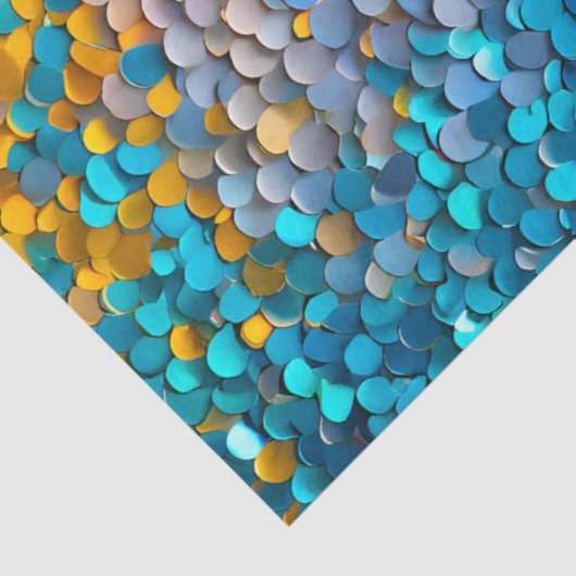 Farbiges Sequel-Kunstteppichpapier Seidenpapier (Ausschnitt)