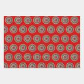 Farbiges Set Costa Rica Wrapping Paper Geschenkpapier Set (Vorderseite 2)