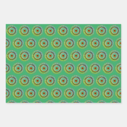 Farbiges Set Costa Rica Wrapping Paper Geschenkpapier Set (Vorderseite)