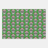 Farbiges Set für die Umhüllung des Zuckers Geschenkpapier Set (Vorderseite 3)