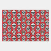 Farbiges Set für die Umhüllung des Zuckers Geschenkpapier Set (Vorderseite 2)