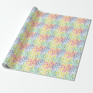 Farbiges Set Geschenkpapier