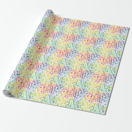 Farbiges Set Geschenkpapier (Ungerollt)