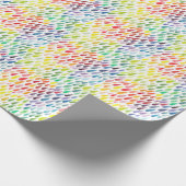Farbiges Set Geschenkpapier (Ecke)