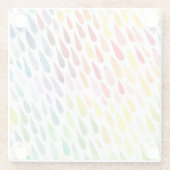 Farbiges Set Glasuntersetzer (Rückseite)