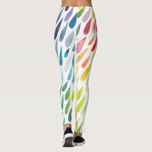 Farbiges Set Leggings (Rückseite)