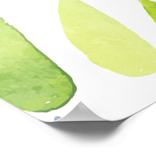 Farbiges Set Poster (Ecke)