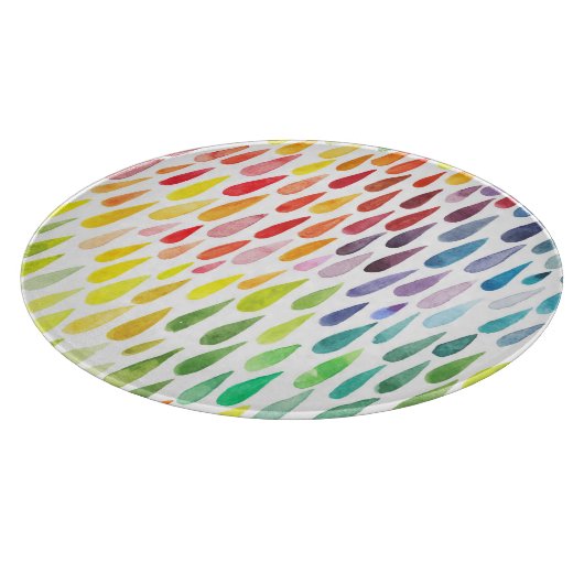 Farbiges Set Schneidebrett (Ecke)