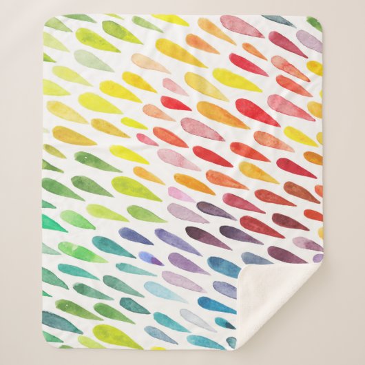 Farbiges Set Sherpadecke (Vorderseite)