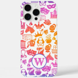 Farbiges Shakespeare iPhone 16 Pro Max Case