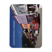 Farbiges Silverton, Colorado Magnet (Vertikal)