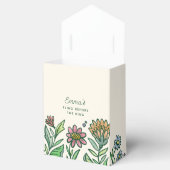 Farbiges skandinavisches Brautparty Geschenkschachtel (Geöffnet)