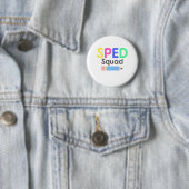 Farbiges Special Bildung Shirt, SpringSquad Button (Beispiel)