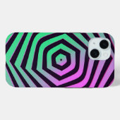 Farbiges Spiraldesign Case-Mate iPhone Hülle (Rückseite (Horizontal))
