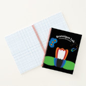 Farbiges Spiralheft Notizblock (Innenseite)