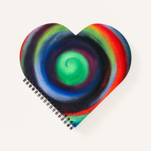 Farbiges Spiralheft Notizblock (Vorderseite)