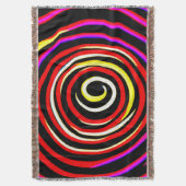 Farbiges Spiralmuster Decke (Vorderseite Vertikal)