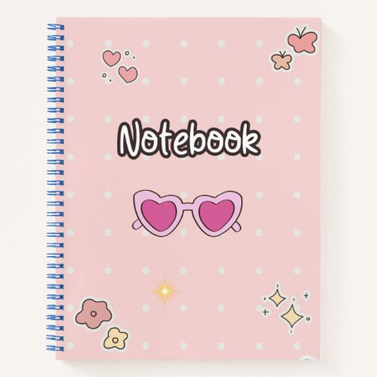 Farbiges SpiralNotebook für kreative Kinder Notizblock (Vorderseite)