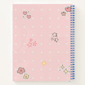 Farbiges SpiralNotebook für kreative Kinder Notizblock (Rückseite)