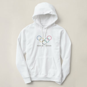 Farbiges Sport-Ring-Shirt – Teamgeist und Motivati Hoodie