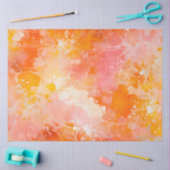 Farbiges Spritzer Paint Art Tissue Paper Seidenpapier (Basteln)