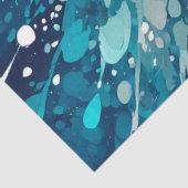 Farbiges Spritzer Paint Art Tissue Paper Seidenpapier (Ausschnitt)