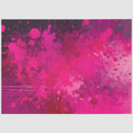 Farbiges Spritzer Paint Art Tissue Paper Seidenpapier