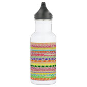 Farbiges Stammmuster Edelstahlflasche (Rechts)