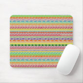 Farbiges Stammmuster Mousepad (Mit Mouse)