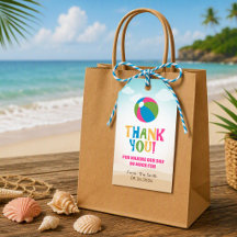 Farbiges Strand-Themen (Strandball) Geschenk-Anhän
