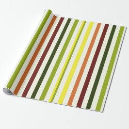 Farbiges Streifenpapier Geschenkpapier