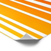 Farbiges Strichcode-Poster Poster (Ecke)