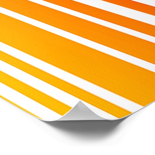 Farbiges Strichcode-Poster Poster (Ecke)