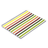 Farbiges Strip-Notebook Notizblock (Linke Seite)