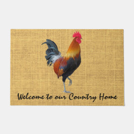 Farbiges Strutstudio / Zuhause Door Mat Fußmatte